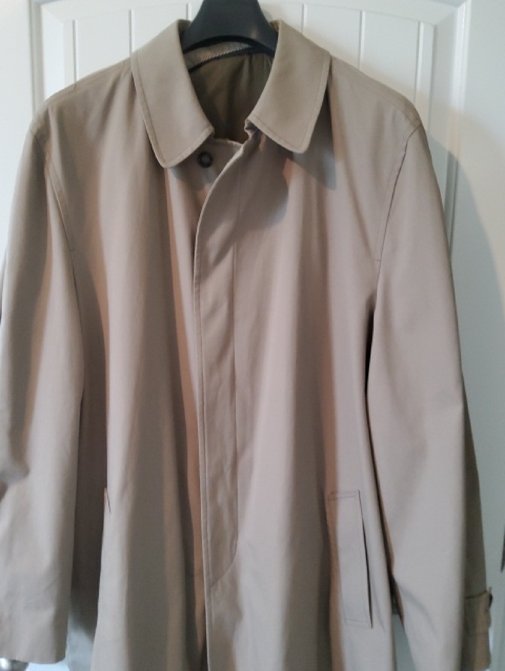 London Fog Beige Men's Trench Coat